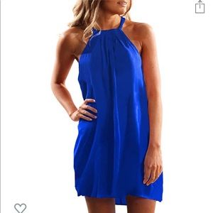 Summer halter dress